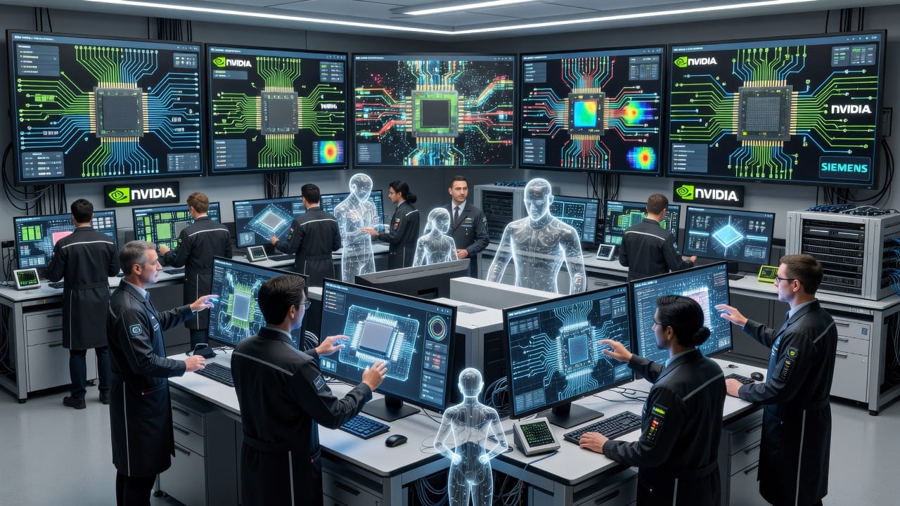 Siemens und NVIDIA vertiefen KI-Partnerschaft für Chip- und PCB-Entwicklung