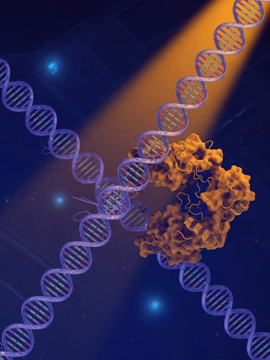 Claude entdeckt neuartiges Enzymsystem in Viren-DNA