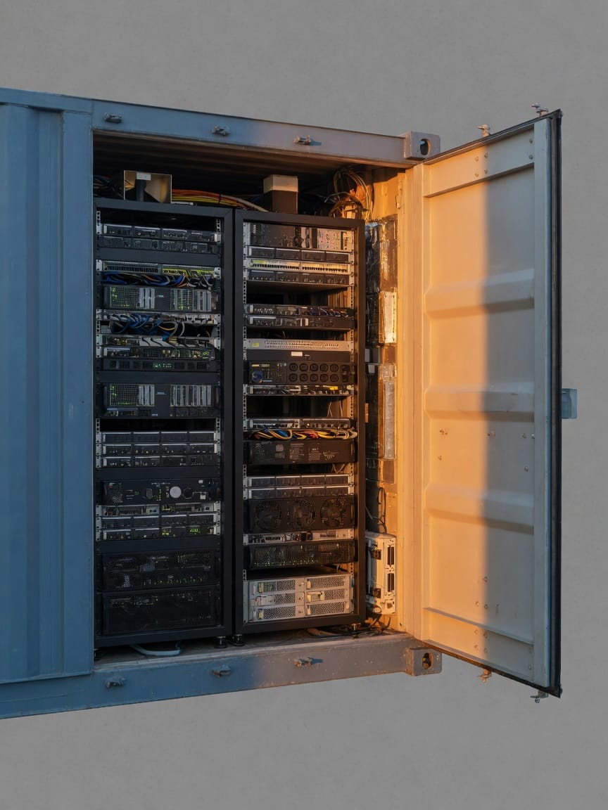 Illustration zur Meldung: Nvidia: Modulare KI-Rechenzentren sollen bei vorbereiteten Versorgungsanschlüssen in 14 Tagen vor Ort stehen