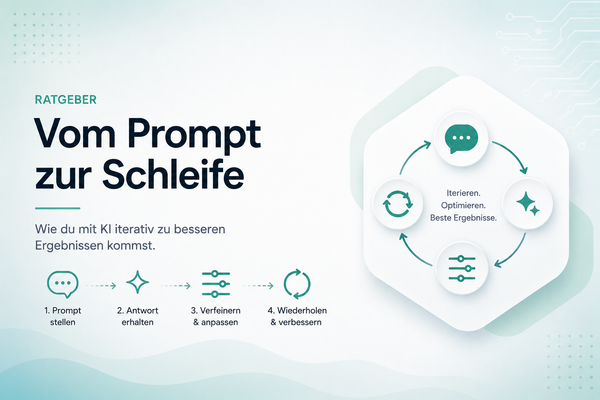 Vom Prompt zur Schleife: Wie du der KI beibringst, sich selbst zu prüfen